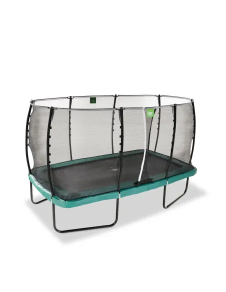EXIT "Allure Classic" trampolino 244x427cm - verde