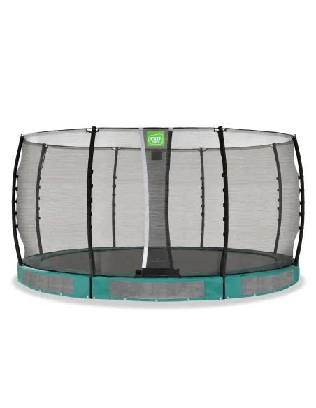 EXIT "Allure Classic" trampolino da terra ø427cm - verde
