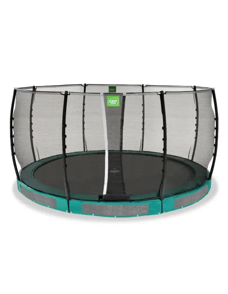 EXIT "Allure Classic" trampolino da terra ø427cm - verde