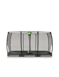 EXIT "Allure Classic" trampolino da terra 214x366cm - nero