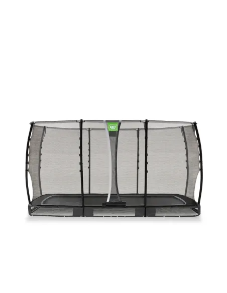 EXIT "Allure Classic" trampolino da terra 214x366cm - nero