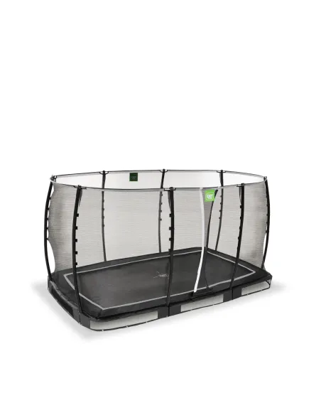 EXIT "Allure Classic" trampolino da terra 214x366cm - nero
