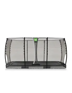 EXIT "Allure Classic" trampolino da terra 244x427cm - nero