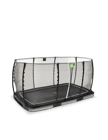 EXIT "Allure Classic" trampolino da terra 244x427cm - nero