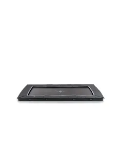 EXIT Trampolino a terra "Dynamic" 305x519cm - Nero 2