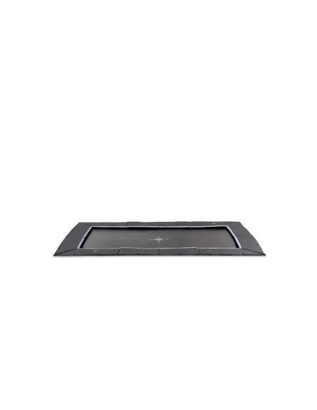 EXIT Trampolino a terra "Dynamic" 275x458cm - Nero