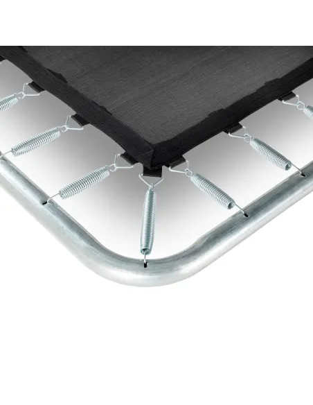 EXIT "Silhouette" Trampolino sportivo a terra 244x366cm - nero