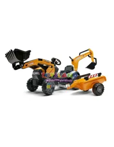 ESCAVATORE CASE + BENNA POSTERIORE (967N)