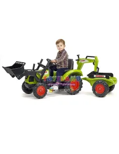 ESCAVATORE CLAAS +BENNA POST+RIMORCHIO (2070Y) 2