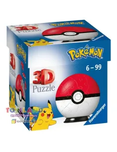54 Pezzi PUZZLEBALL 3D POKEMON (94617)