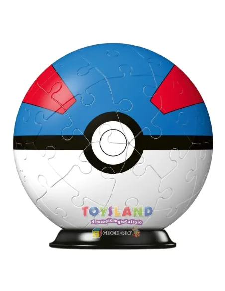 54 Pezzi PUZZLEBALL 3D POKEMON (94617)