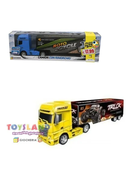 MODELLINO CAMION Con RIMORCHIO 1:24 (GGI190004)