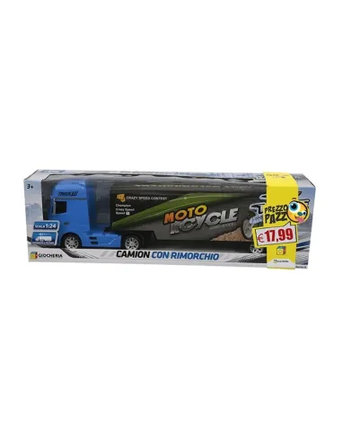 MODELLINO CAMION Con RIMORCHIO 1:24 (GGI190004)