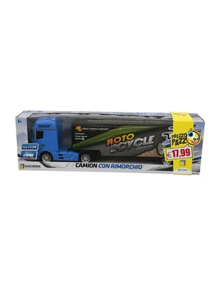 MODELLINO CAMION Con RIMORCHIO 1:24 (GGI190004)