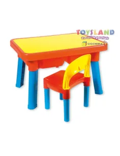 TAVOLO MULTIGIOCO+SEDIA (8901) 2