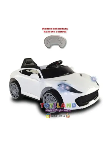 AUTO ELETTRICA 12V MONZA BIANCO (1104-B)