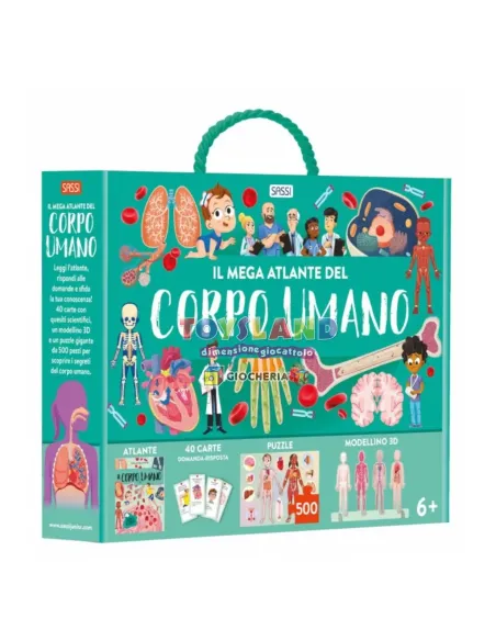 MEGA ATLANTE DEL CORPO UMANO (310315)