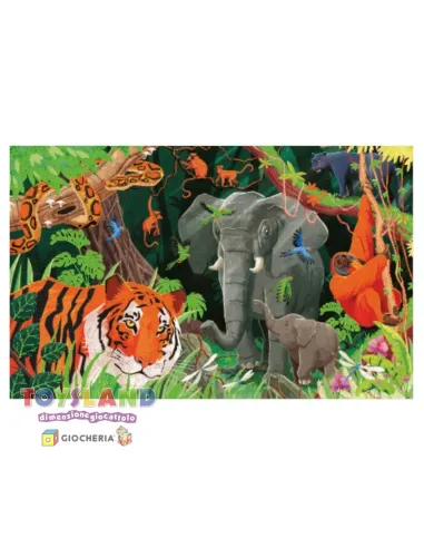 PUZZLE 220 pezzi PIANETA A RISCHIO GIUNGLA (304284)