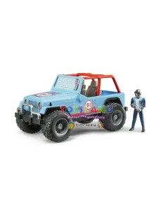 JEEP CROSS COUNTRY RACE BLU Con PILOTA (2541)