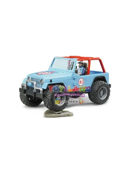 JEEP CROSS COUNTRY RACE BLU Con PILOTA (2541)