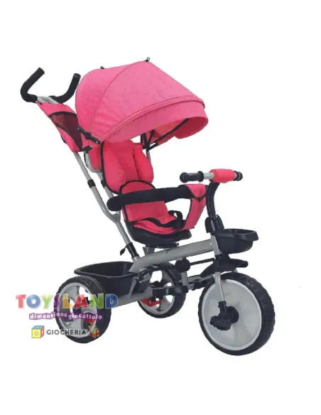 TRICICLO IOS FUXIA Con PARASOLE (1500-FX)