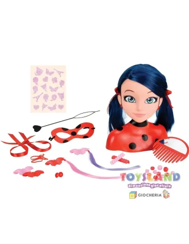 MIRACULOUS STYLING HEAD DELUXE LADYBUG (T09552)