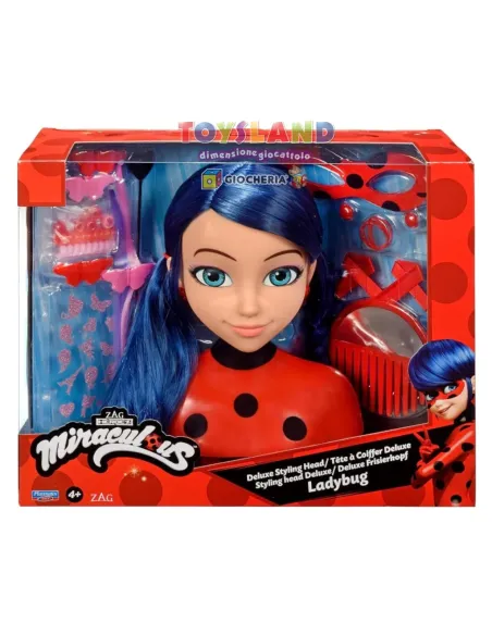 MIRACULOUS STYLING HEAD DELUXE LADYBUG (T09552)
