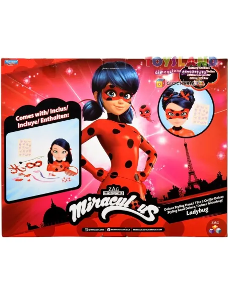 MIRACULOUS STYLING HEAD DELUXE LADYBUG (T09552)