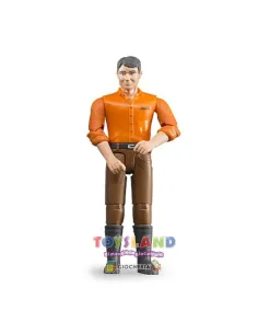 UOMO Con JEANS MARRONI (60007)