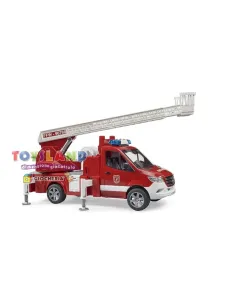 BRUDER AUTOPOMPA VIGILI DEL FUOCO MB SPRINTER CON SCALA... 2