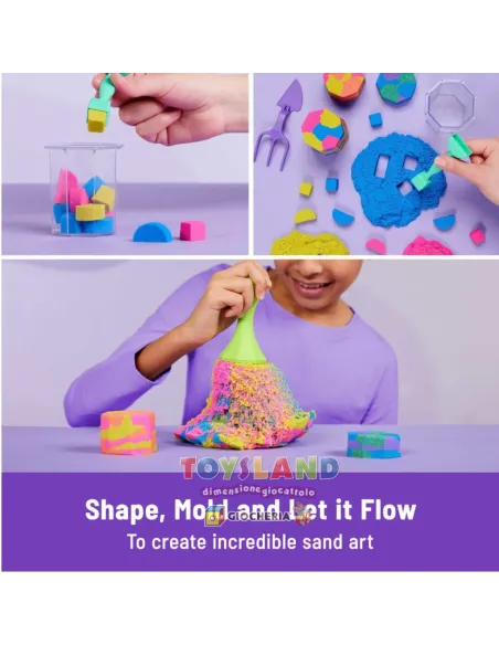 KINETIC SAND PLAYSET SQUISH N' CREATE (6065527)