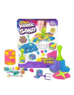 KINETIC SAND PLAYSET SQUISH N' CREATE (6065527)