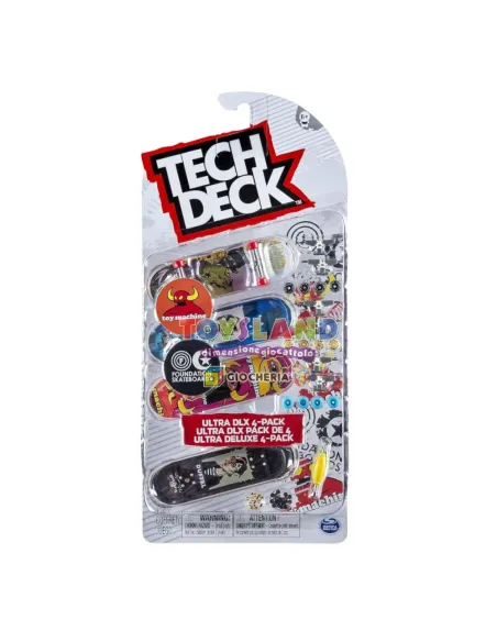 TECH DECK SKATE 4 Pezzi (6028815)