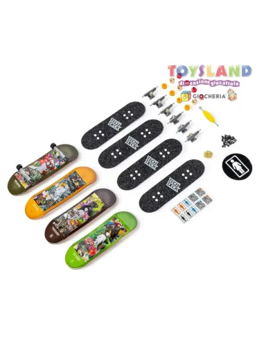 TECH DECK SKATE 4 Pezzi (6028815)