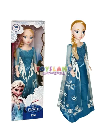 Bambola 90 cm di Elsa dal cartone Disney Frozen |Toysland