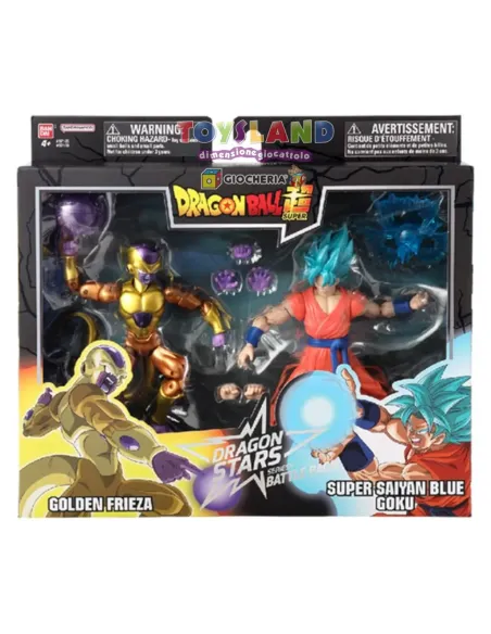 DRAGONBALL PERSONAGGI DRAGON STARS GOKU VS BROLY (T09520)