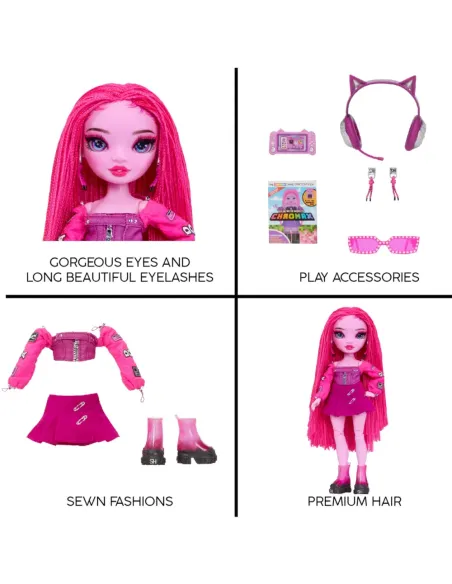 MGA Entertainment Shadow High Fashion Doll- PINKIE JAMES (Pink)