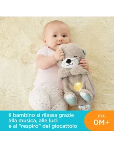 Fisher-Price Lontra Soffice Relax, Giocattolo con... 2