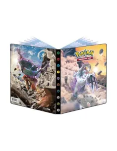 POKEMON ALBUM 4 TASCHE 12 PAGINE SCARLATTO VIOLETTO...