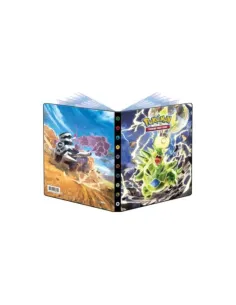 POKEMON ALBUM 4 TASCHE 12 PAGINE SCARLATTO VIOLETTO 3...