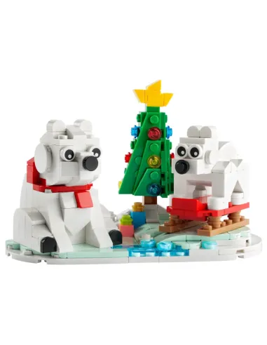 LEGO Iconic Orsi polari di Natale