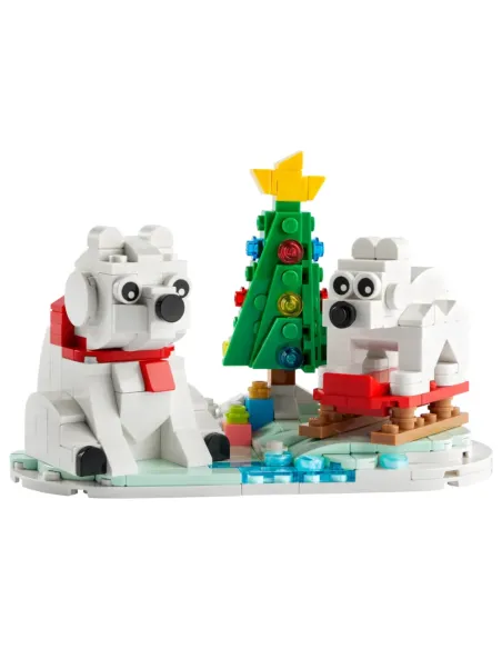 LEGO Iconic Orsi polari di Natale