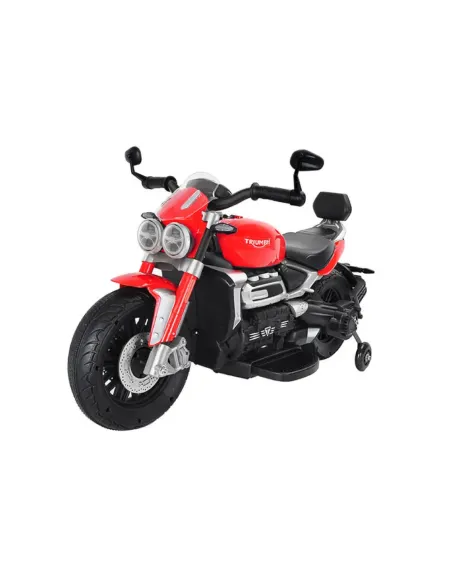 MOTO ELETTRICA 12V TRIUMPH ROCKET 3GT ROSSO (123005)