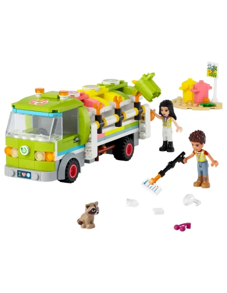 LEGO Friends Camion riciclaggio rifiuti