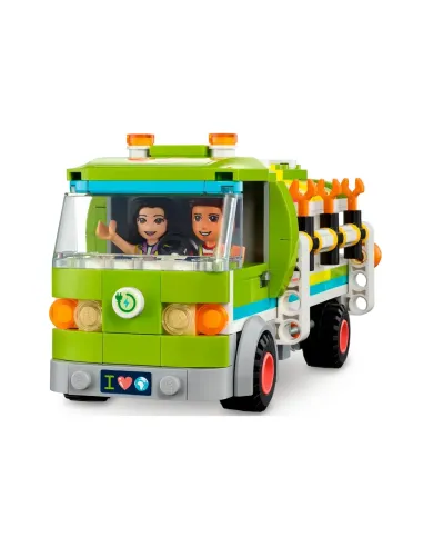 LEGO Friends Camion riciclaggio rifiuti