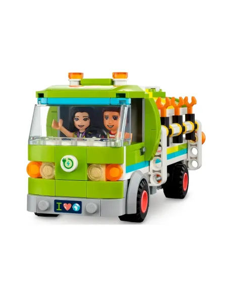 LEGO Friends Camion riciclaggio rifiuti