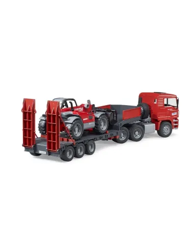 MAN TGA BILICO Con MANITOU MLT 633 (2774)