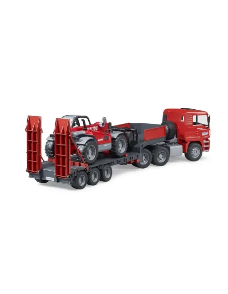 MAN TGA BILICO Con MANITOU MLT 633 (2774)