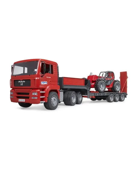 MAN TGA BILICO Con MANITOU MLT 633 (2774)