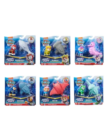 PAW PATROL PERSONAGGI TEMATIZZATI AQUA PUPS...